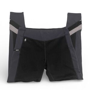 Smartwool Womens Black and Gray Warm Leggings Size Large